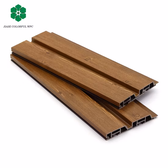 Decoración de la casa Acabado Panel de pared exterior de WPC